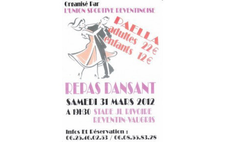 Repas dansant - 31 mars 2012