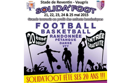 Inscriptions SOLIDA'FOOT