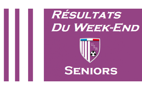 Seniors : Résultats du week-end des 3 et 4 décembre