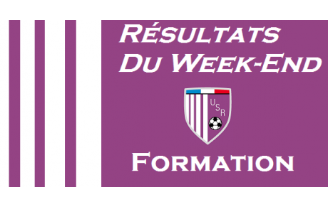 Formation : Résultats du samedi 3 décembre