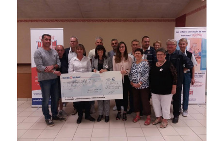Solida'Foot : Un chèque reccord de 19 600 euros remis à l'APPEL