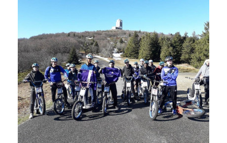 U19 : Descente du Pilat en vélo pour mieux viser la montée !