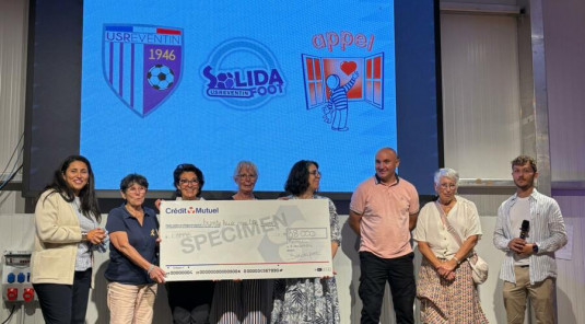 Solida'Foot : un chèque record de 38 000€ remis à l'APPEL !
