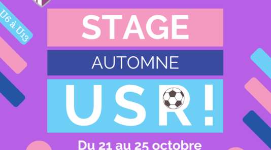 Les inscriptions au stage d'automne (U6 À U13) sont ouvertes !